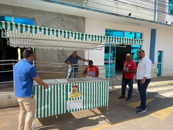 Municípios atingidos pelo rompimento da Vale em Brumadinho recebem kits para estruturação de feiras-livres